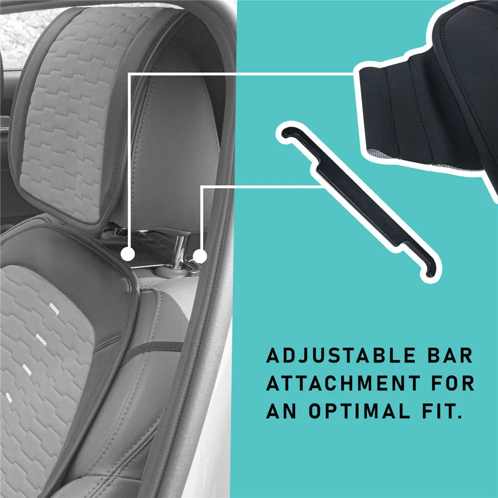 Colorful Ultra Car Seat Cushions - Front Set Blue