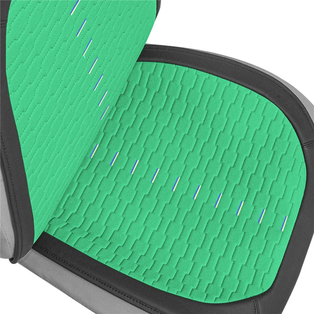 Colorful Ultra Car Seat Cushions - Front Set Mint