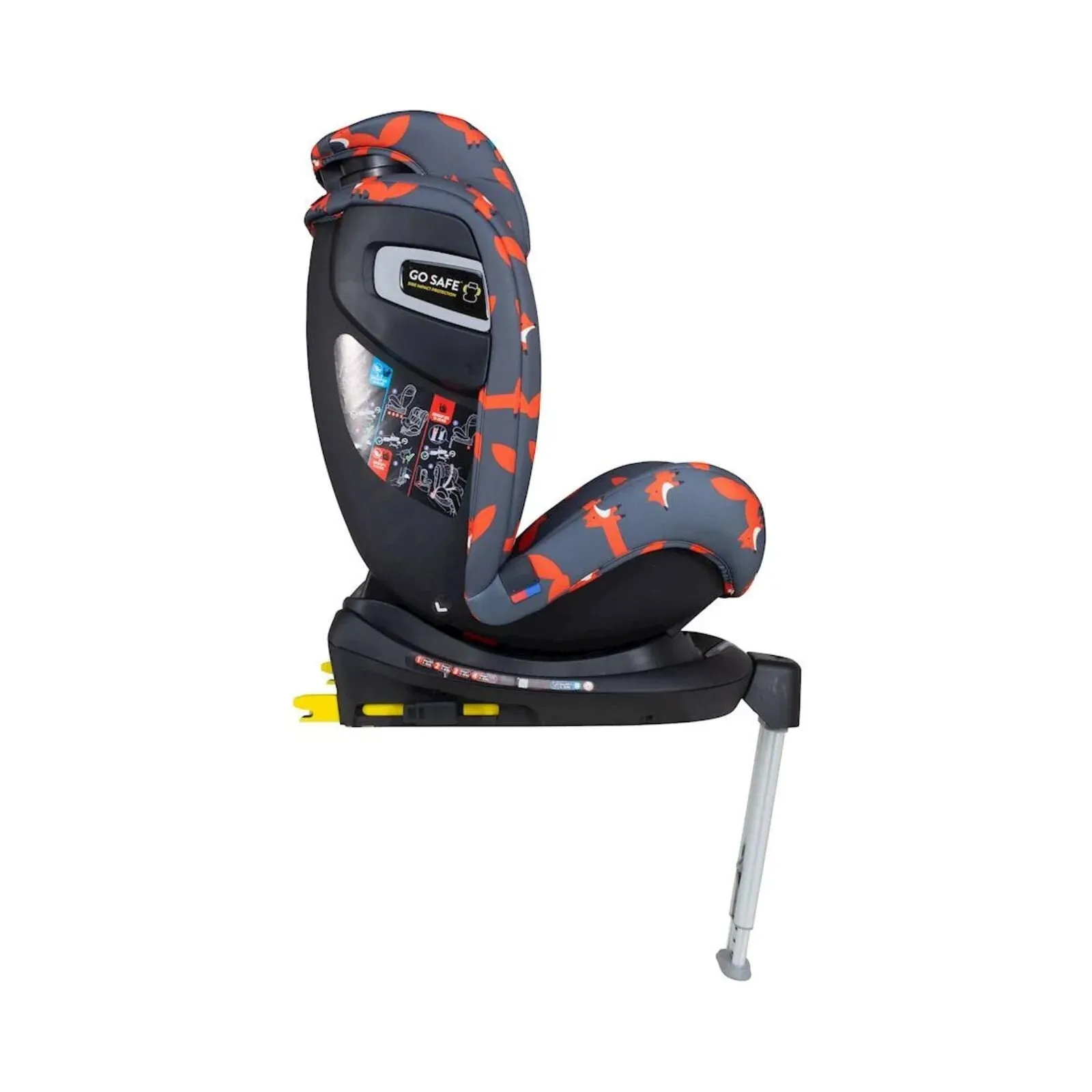 Cosatto All in All 360 Rotate i-Size Car Seat - Charcoal Mister Fox