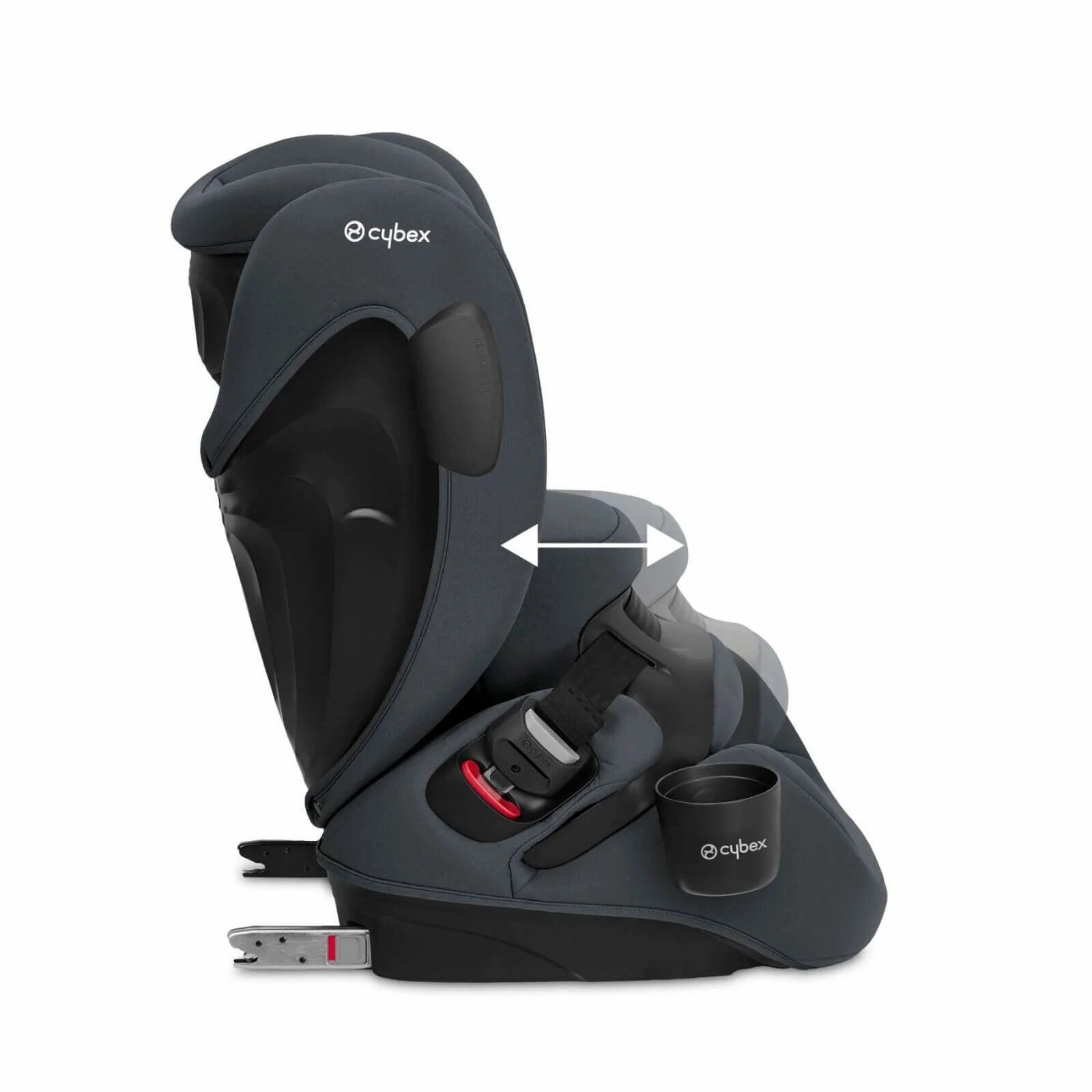 Cybex Pallas B4 i-Size Group 1/2/3 Car Seat (9 Months to 12 Years) - Cobblestone Grey