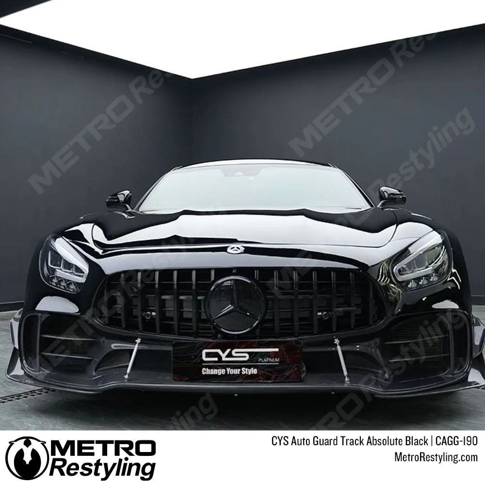 CYS Auto Guard Track Absolute Black Paint Protection Film | CAGG-190
