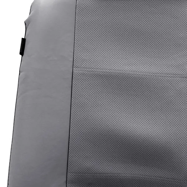 Deluxe Leatherette Seat Covers - Full Set Gray