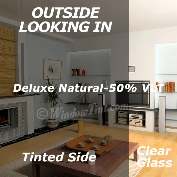 Deluxe Natural Window Tinting Film 50% VLT