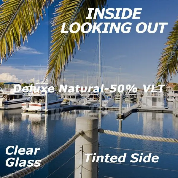 Deluxe Natural Window Tinting Film 50% VLT