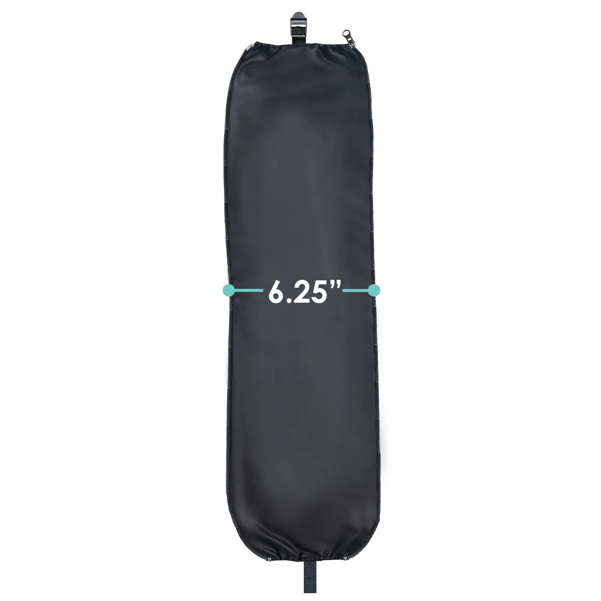 Faux Leather Extension Pieces for Split Bench Covers Black - PU Leather
