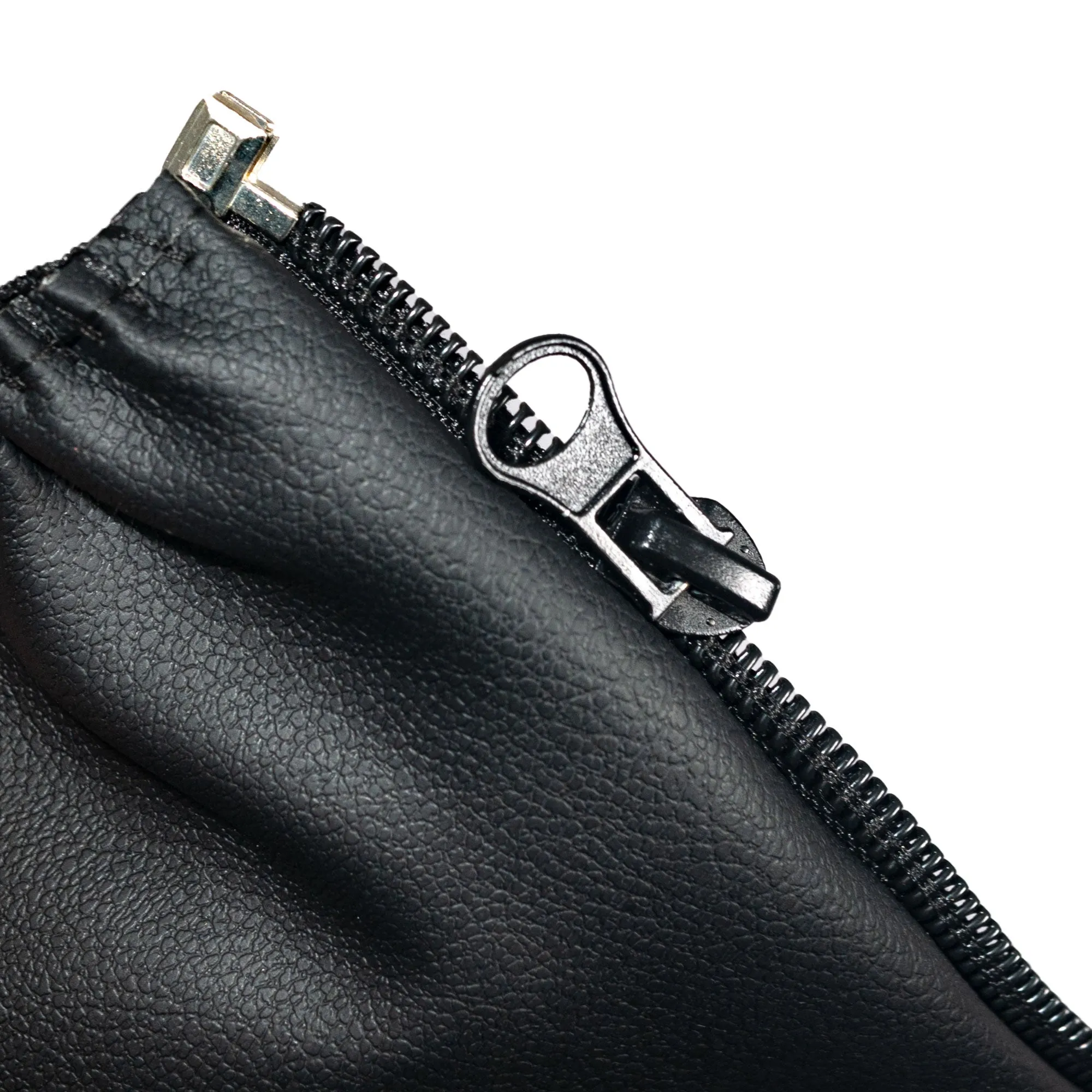 Faux Leather Extension Pieces for Split Bench Covers Black - PU Leather