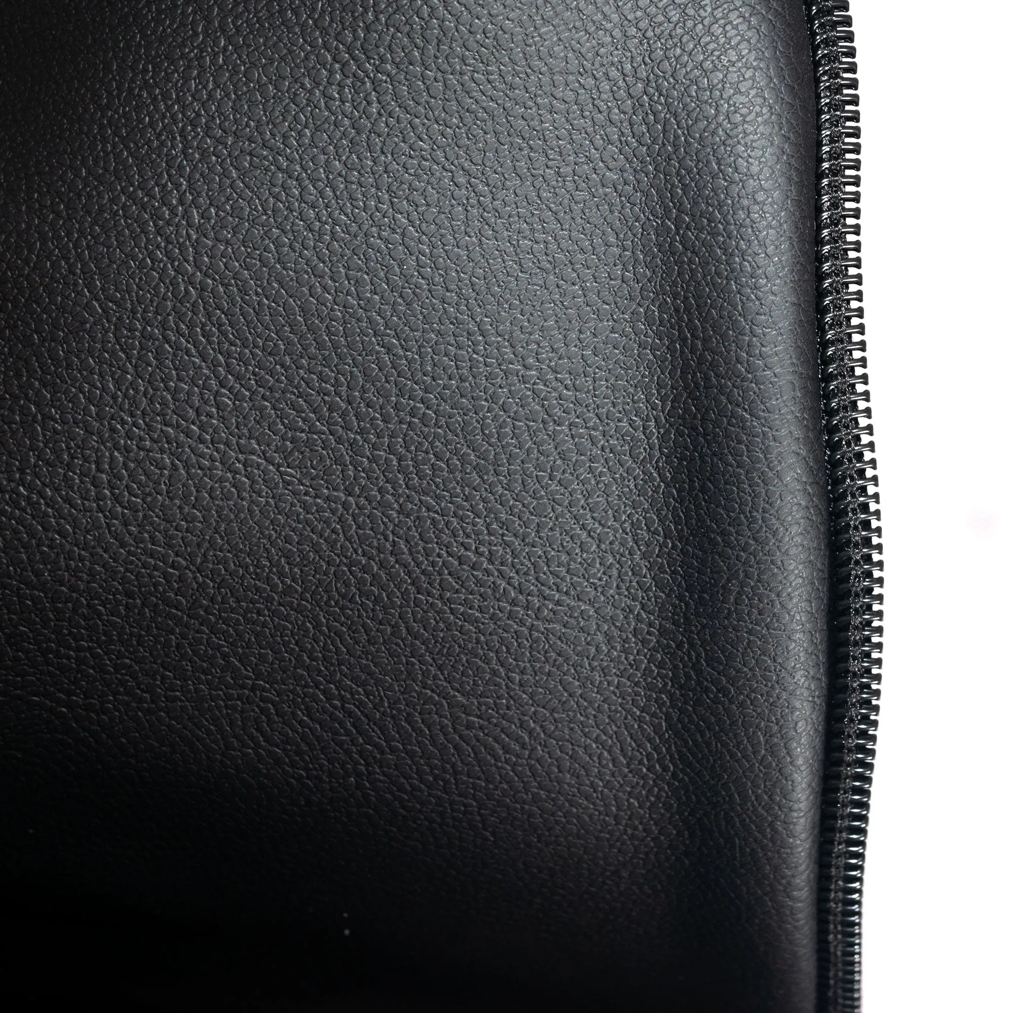 Faux Leather Extension Pieces for Split Bench Covers Black - PU Leather