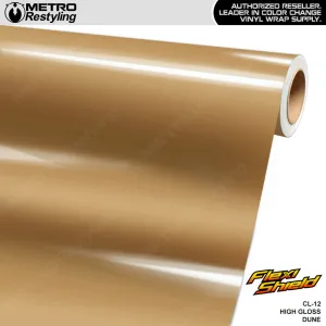 FlexiShield High Gloss Dune Cosmetic Paint Protection Film Wrap | CL-12 | BLOWOUT STOCK | (140 sq ft) | 2222227