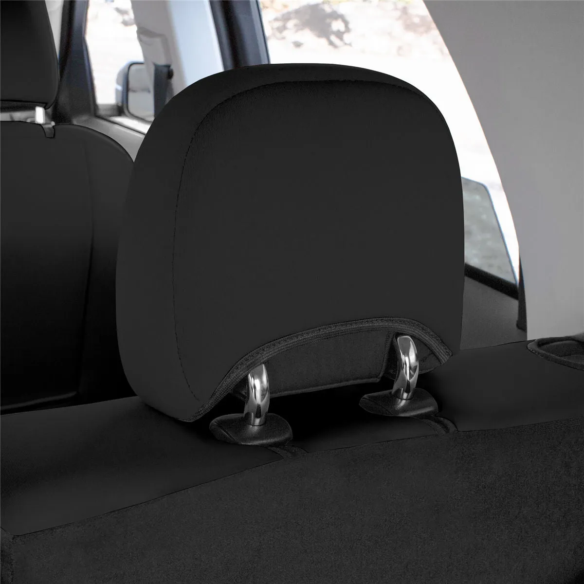 Ford Bronco Sport 2021-2024 - Front Set Seat Covers  -  Black Ultraflex Neoprene