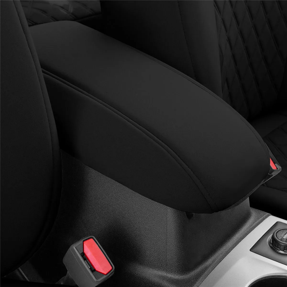 Ford Bronco Sport 2021-2024 - Front Set Seat Covers  -  Black Ultraflex Neoprene
