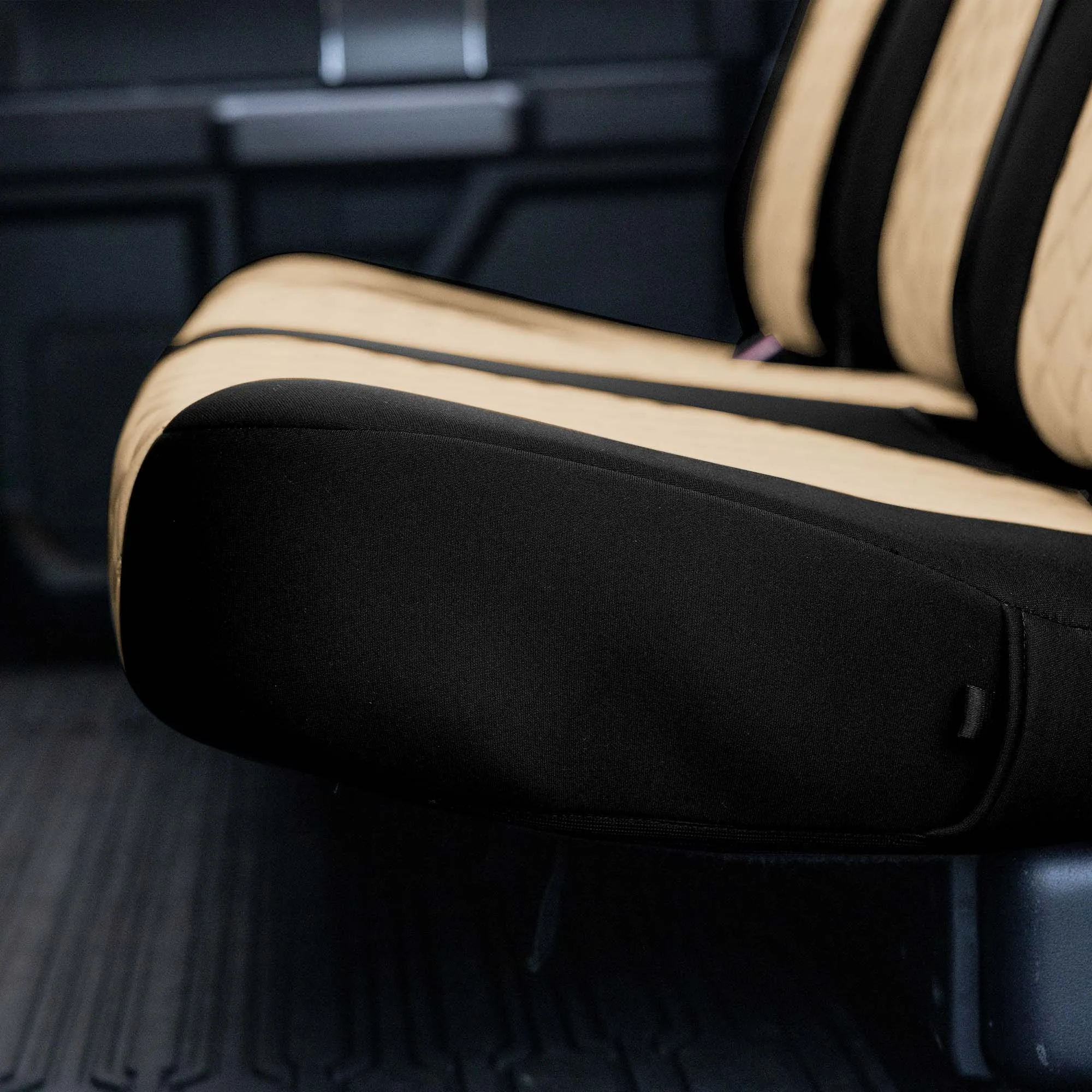 Ford F-150 2015-2024  - Ford F-250 F-350 F-450 2017-2022 - Full Set Seat Covers - Beige Ultraflex Neoprene