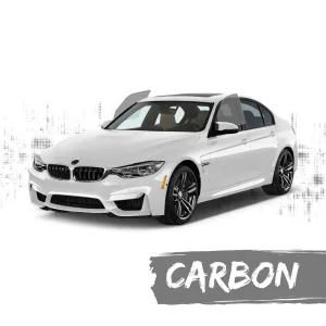 Front Side Windows | Carbon Tint Pattern