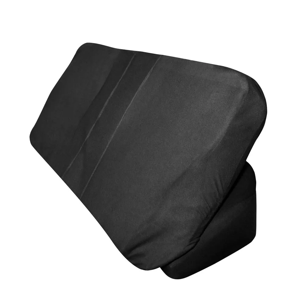 Full Coverage Flat Cloth Seat Covers - Rear Black