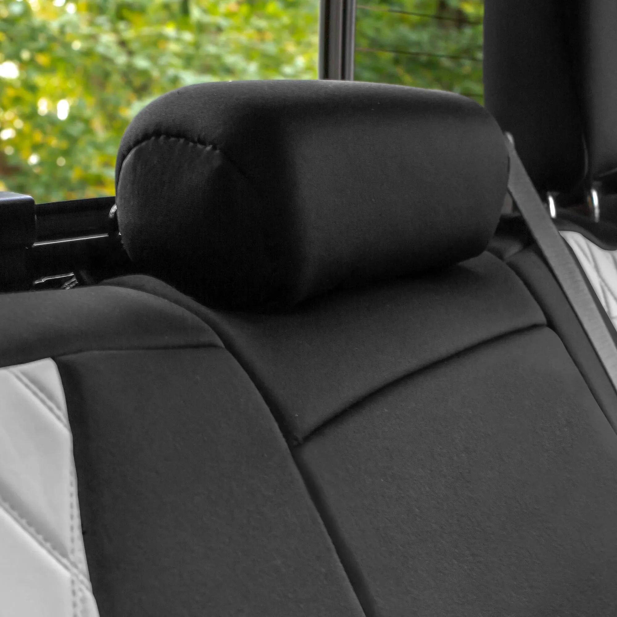 GMC Sierra 1500 2500HD 3500HD SLE Base  2019-2023 - Full Set Seat Covers - Gray Ultraflex Neoprene