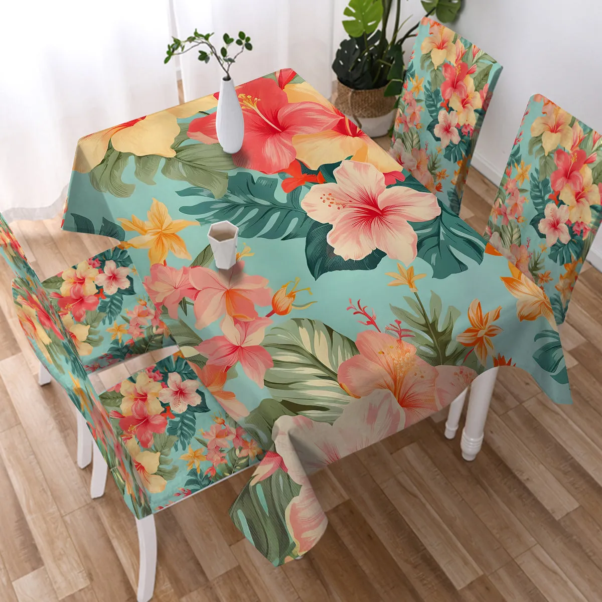 Hibiscus Passion Chair Cover