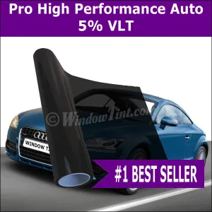 High Performance 5% VLT Auto Window Tinting Film