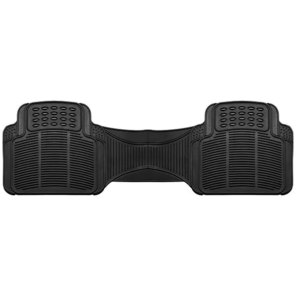 High Quality ClimaProof Trimmable Non-Slip Vinyl Floor Mats - Full Set Black