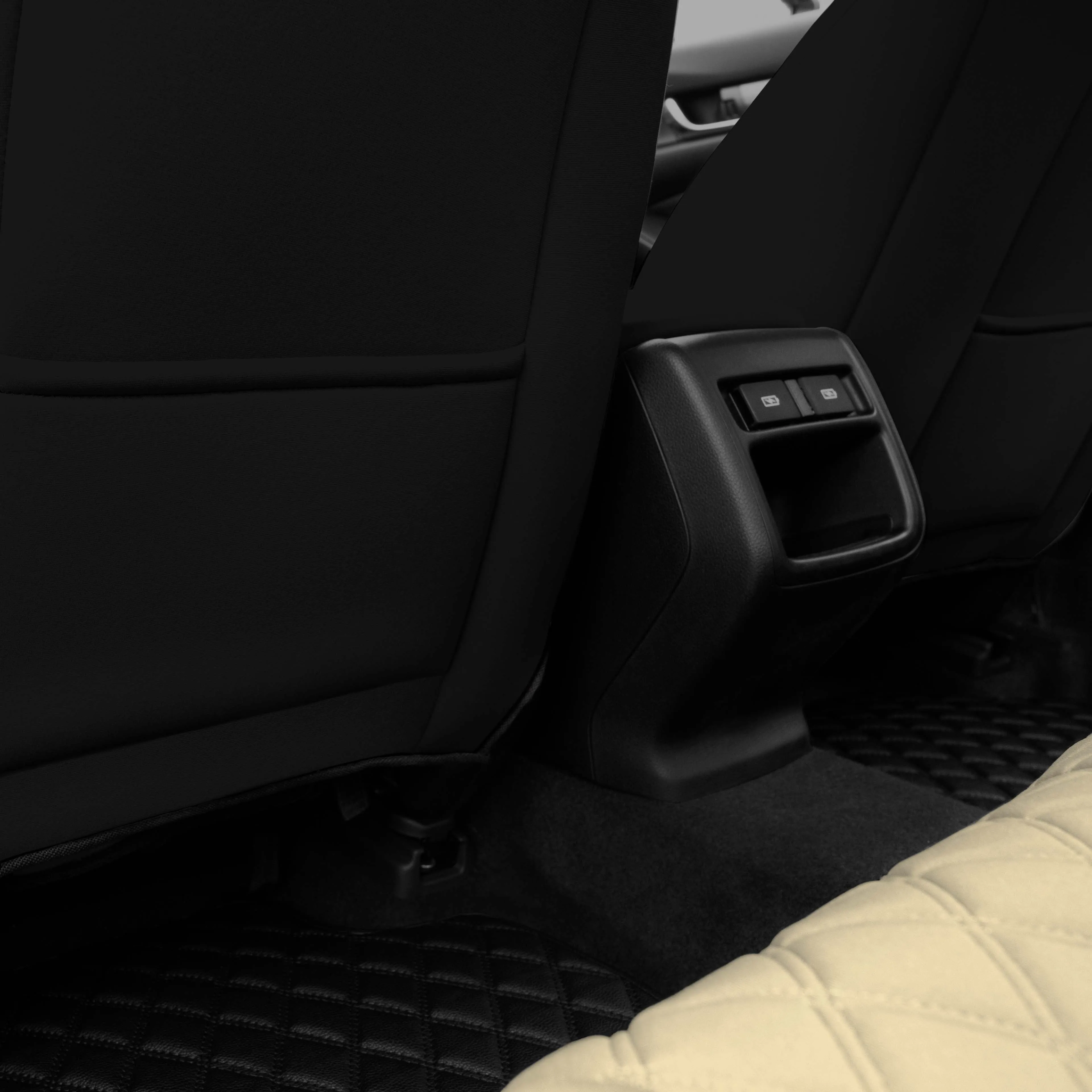 Honda Accord 2018 - 2022 Sport | Sport SE | EX| EX-L | Touring - Full Set Seat Covers - Beige Ultraflex Neoprene