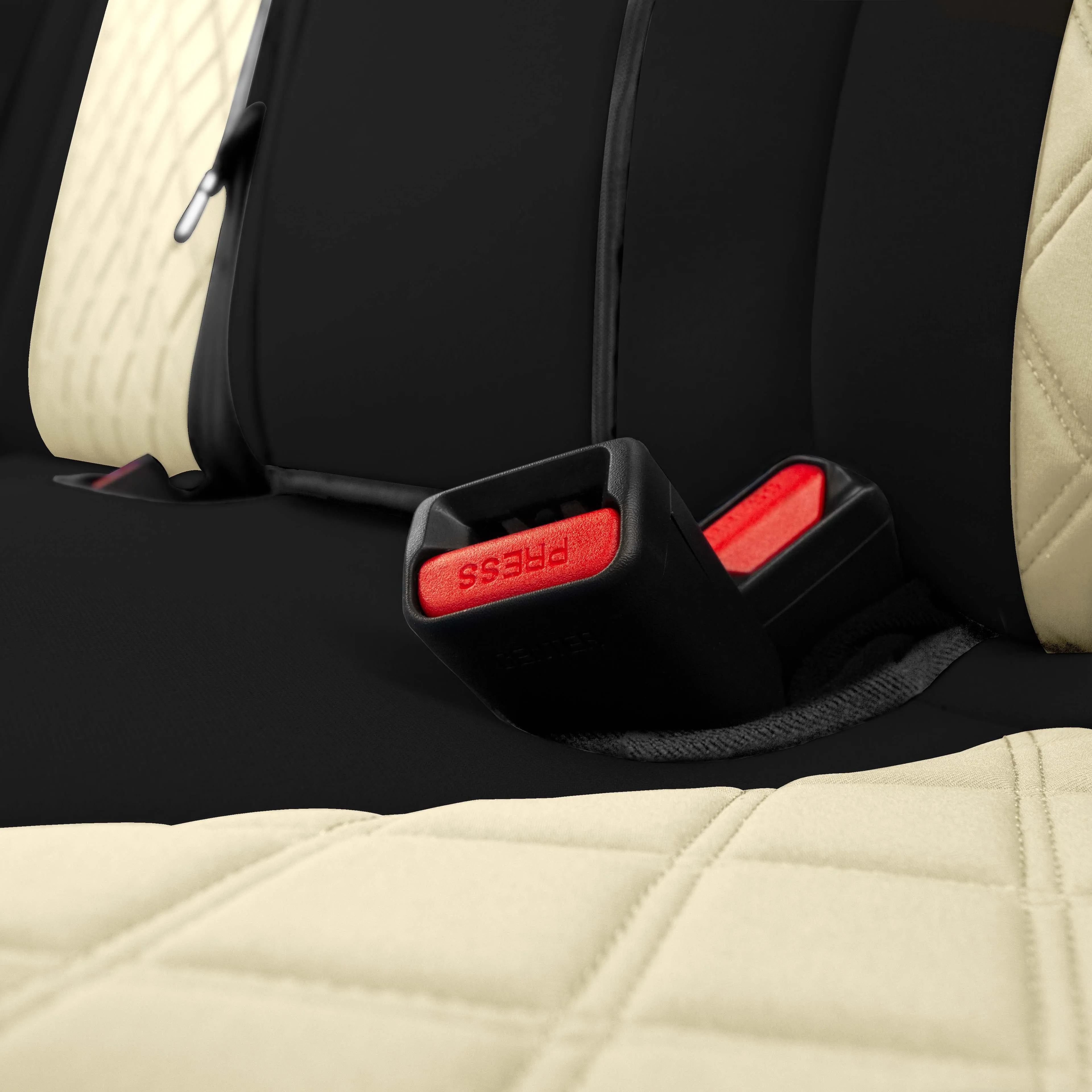 Honda Accord 2018 - 2022 Sport | Sport SE | EX| EX-L | Touring - Full Set Seat Covers - Beige Ultraflex Neoprene
