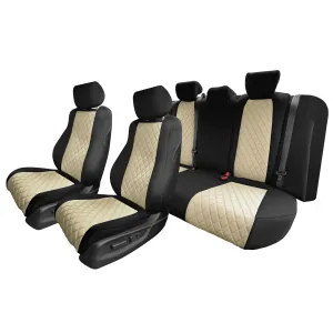 Honda Accord 2018 - 2022 Sport | Sport SE | EX| EX-L | Touring - Full Set Seat Covers - Beige Ultraflex Neoprene