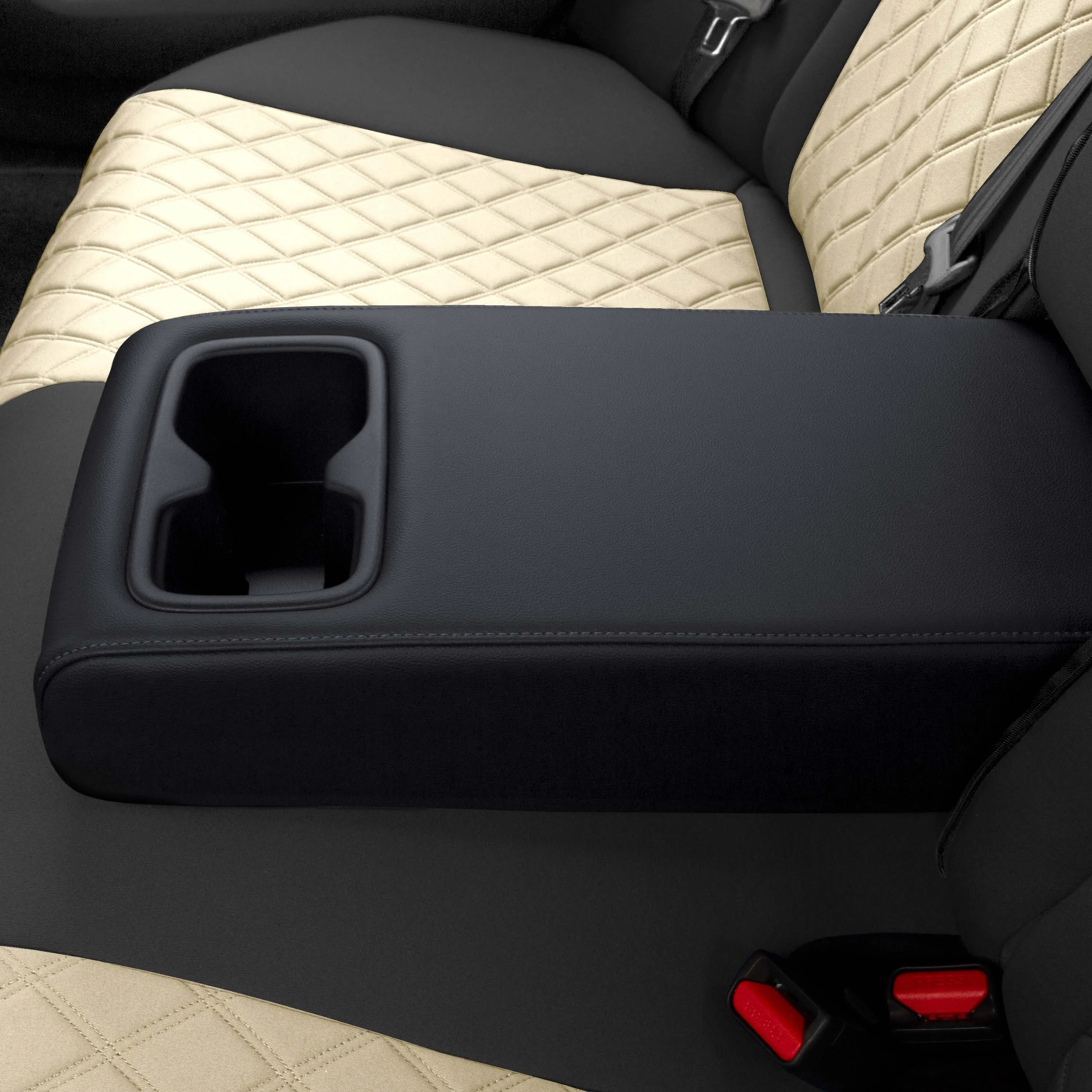 Honda Accord 2018 - 2022 Sport | Sport SE | EX| EX-L | Touring - Full Set Seat Covers - Beige Ultraflex Neoprene