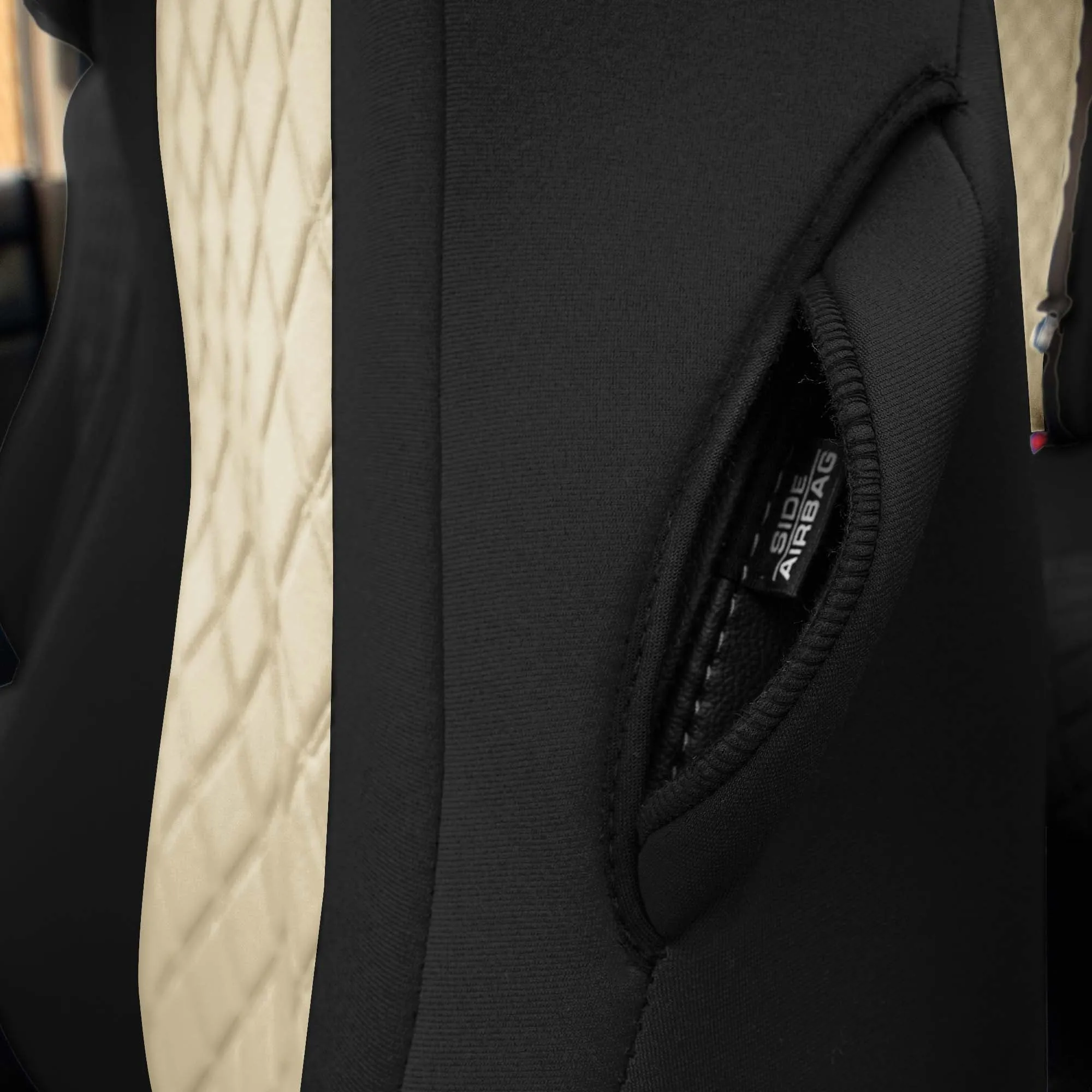 Honda Accord 2018 - 2022 Sport | Sport SE | EX| EX-L | Touring - Full Set Seat Covers - Beige Ultraflex Neoprene