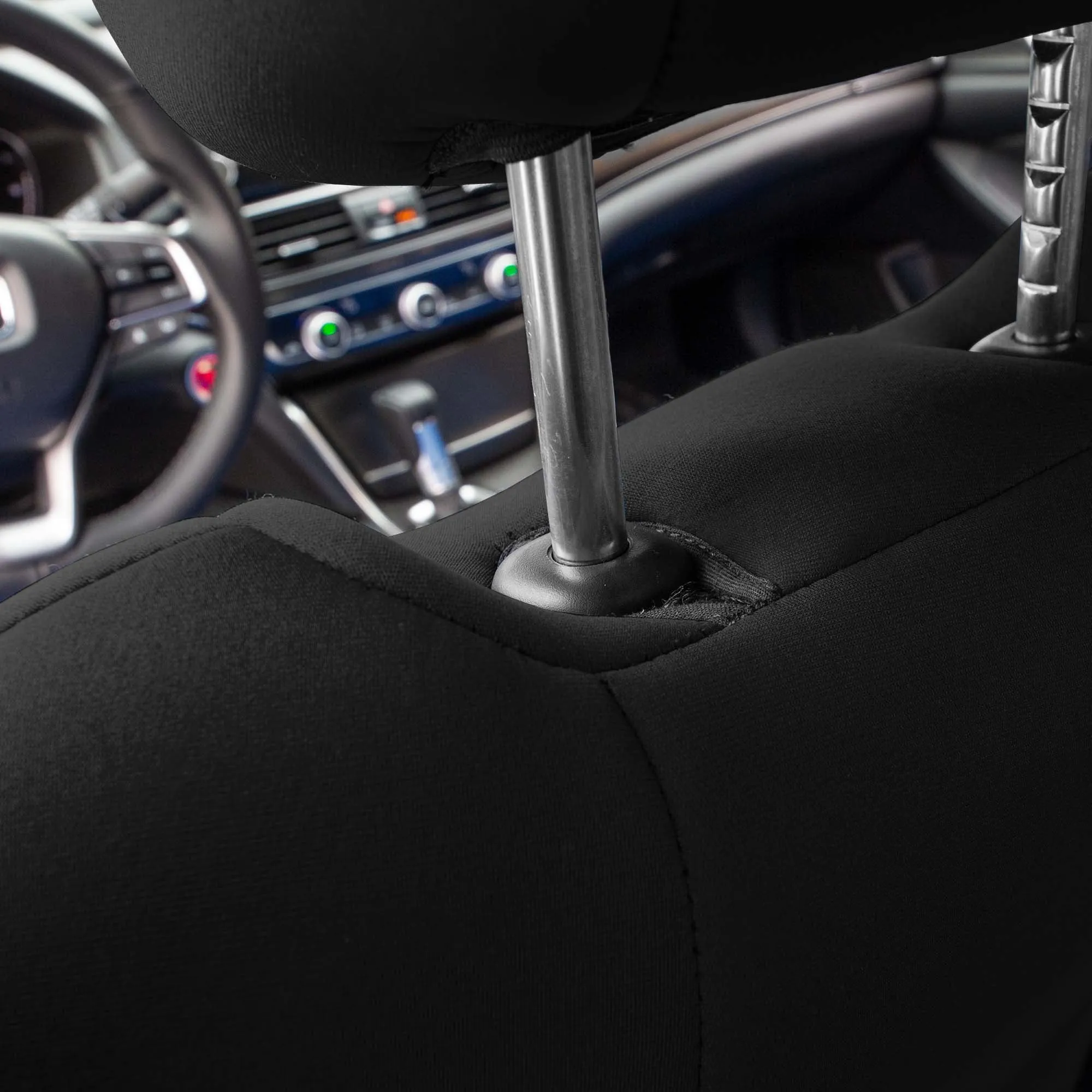 Honda Accord 2018 - 2022 Sport | Sport SE | EX| EX-L | Touring - Full Set Seat Covers - Black Ultraflex Neoprene