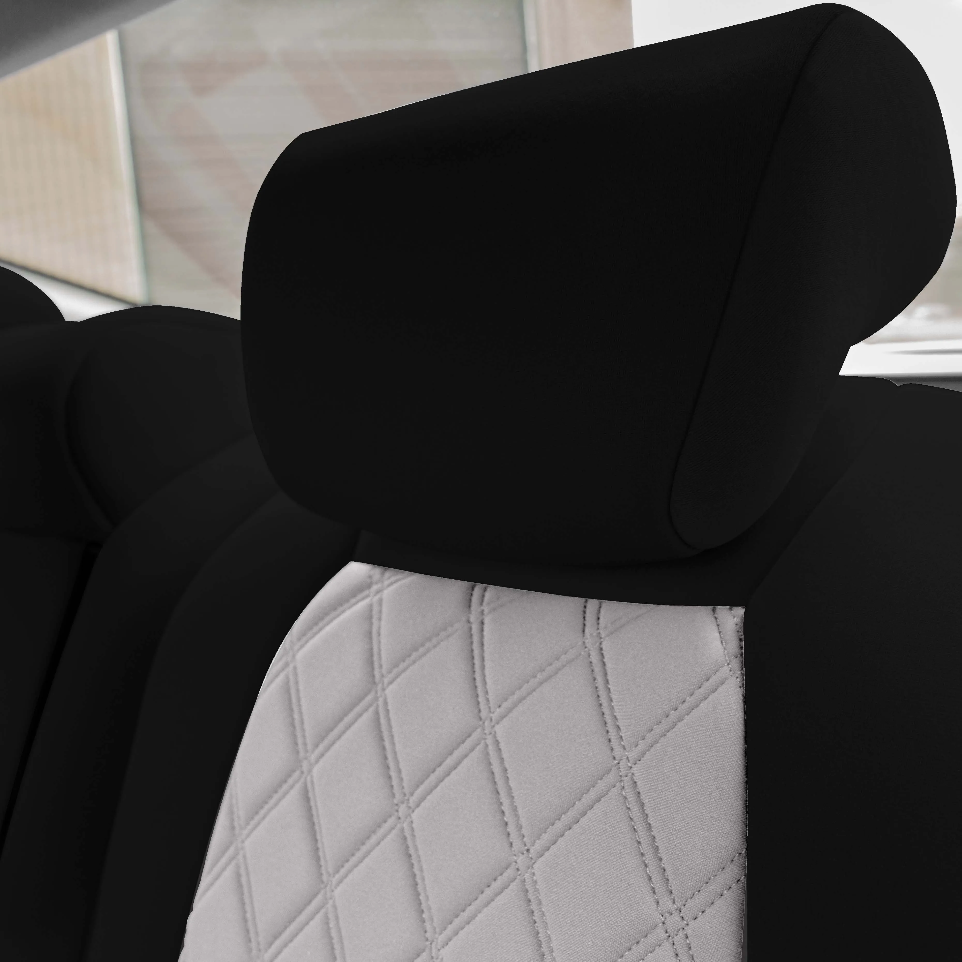 Honda Accord 2018 - 2022 Sport | Sport SE | EX| EX-L | Touring - Full Set Seat Covers - Gray Ultraflex Neoprene