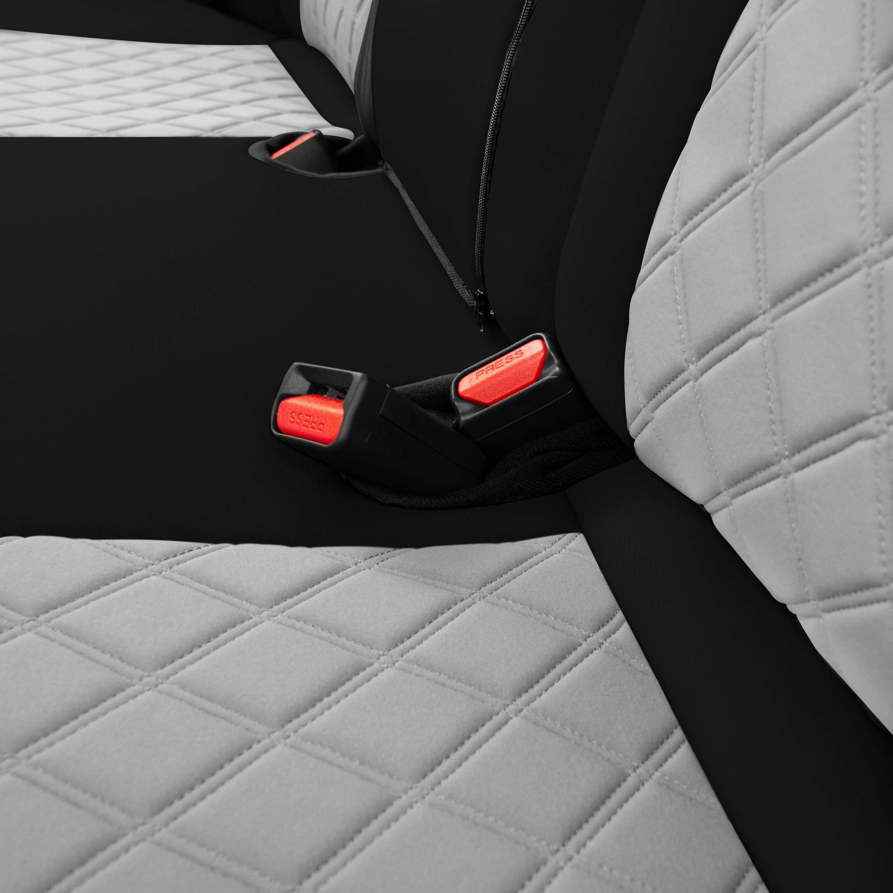 Honda Accord 2018 - 2022 Sport | Sport SE | EX| EX-L | Touring - Full Set Seat Covers - Gray Ultraflex Neoprene