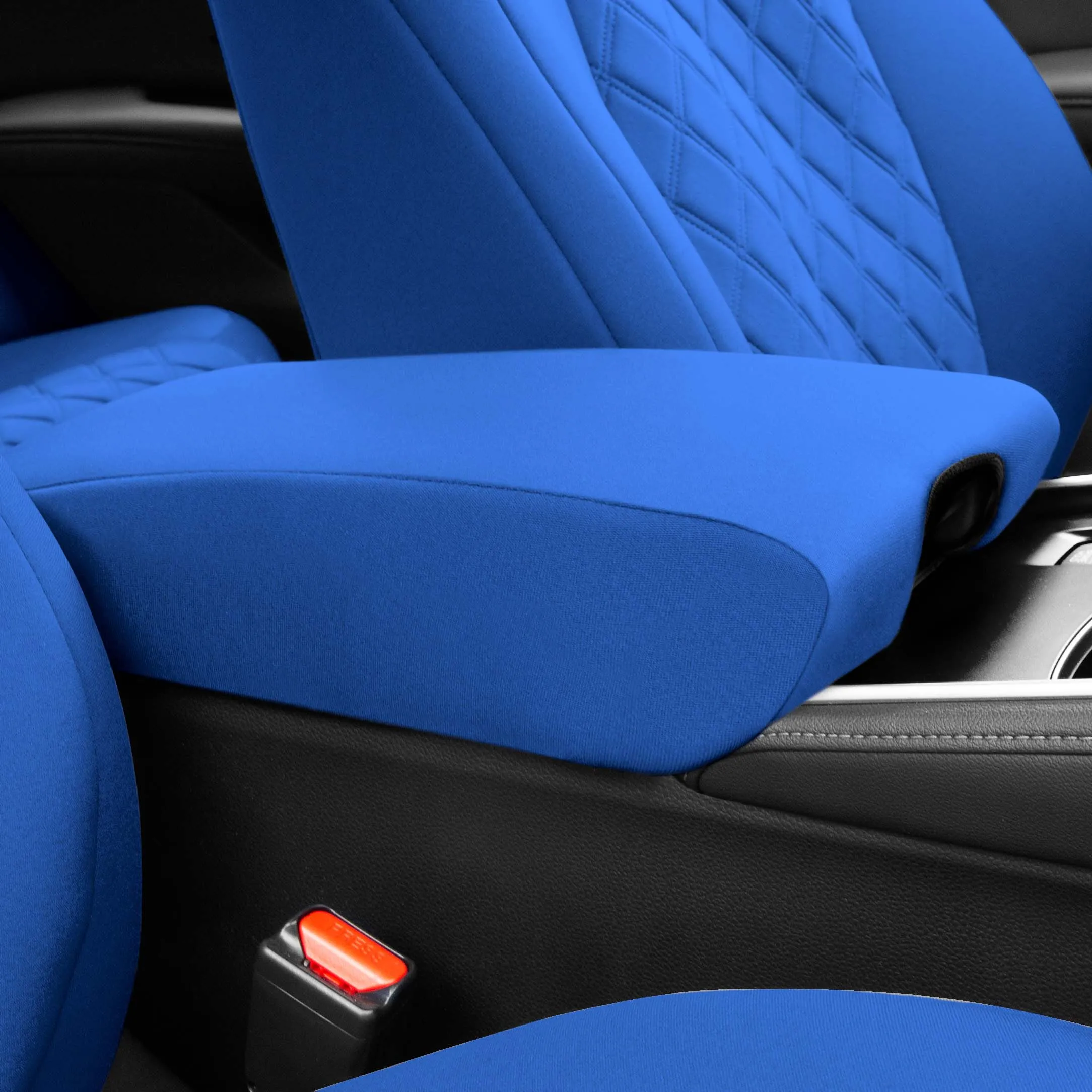 Honda Accord 2018 - 2022 Sport | Sport SE | EX| EX-L | Touring - Full Set Seat Covers - Solid Blue Ultraflex Neoprene