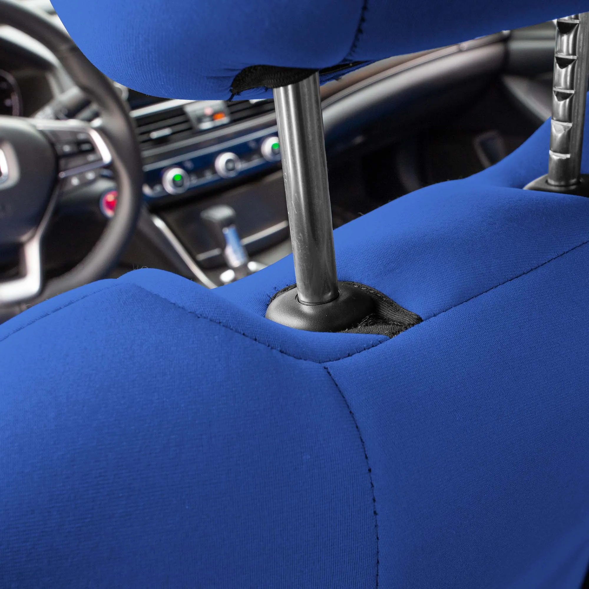 Honda Accord 2018 - 2022 Sport | Sport SE | EX| EX-L | Touring - Full Set Seat Covers - Solid Blue Ultraflex Neoprene