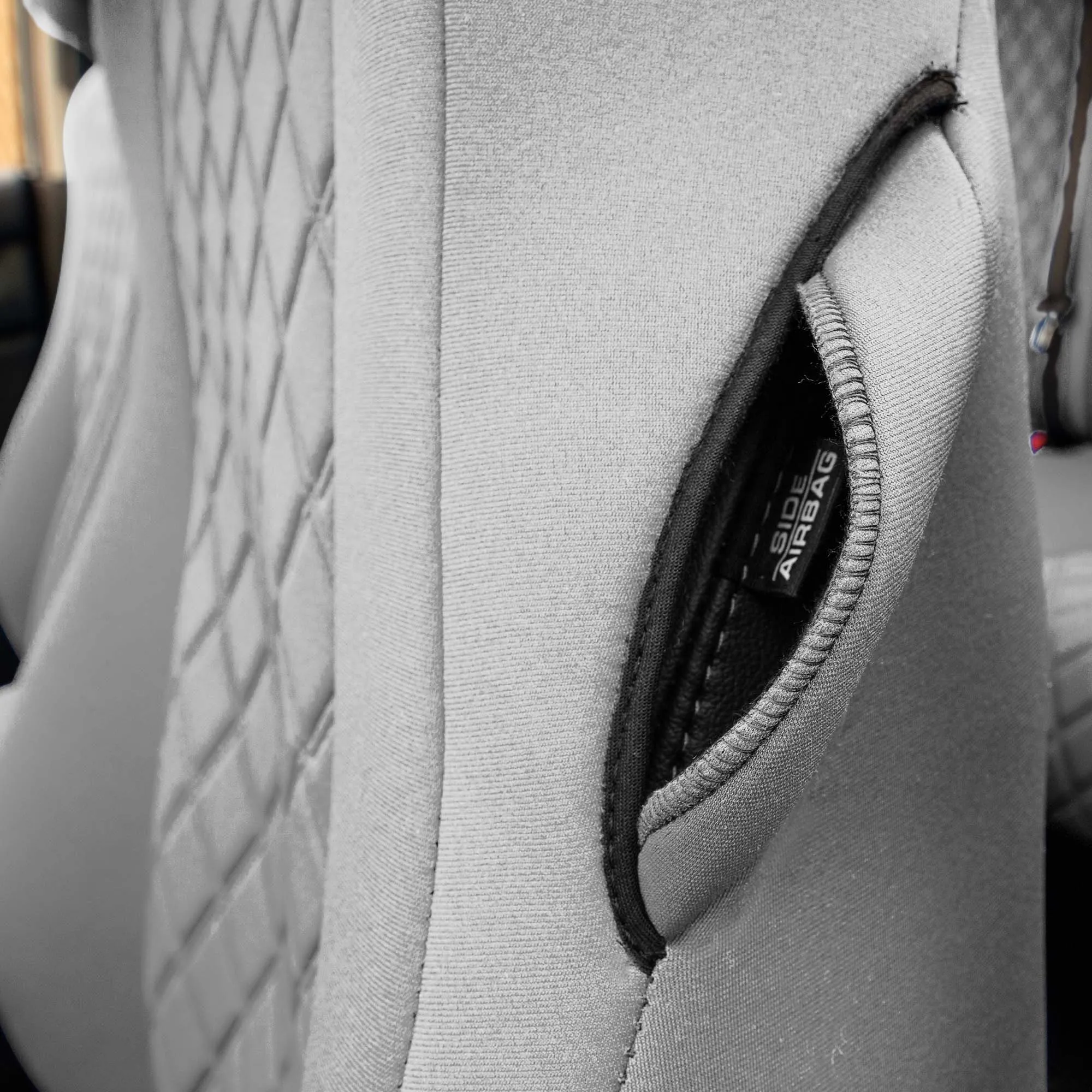 Honda Accord 2018 - 2022 Sport | Sport SE | EX| EX-L | Touring - Full Set Seat Covers - Solid Gray Ultraflex Neoprene