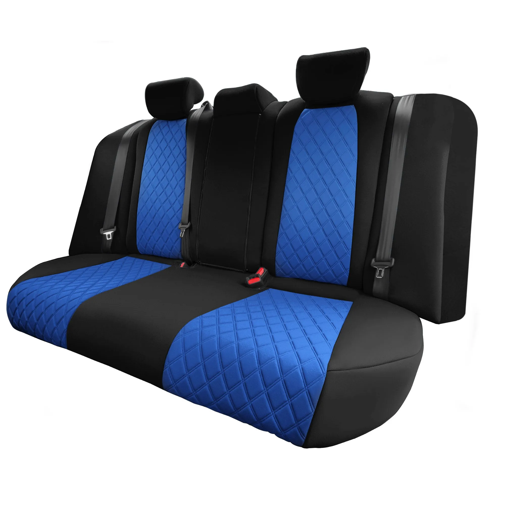 Honda Accord 2018 - 2022 Sport | Sport SE | EX| EX-L | Touring - Rear Set Seat Covers - Blue Ultraflex Neoprene