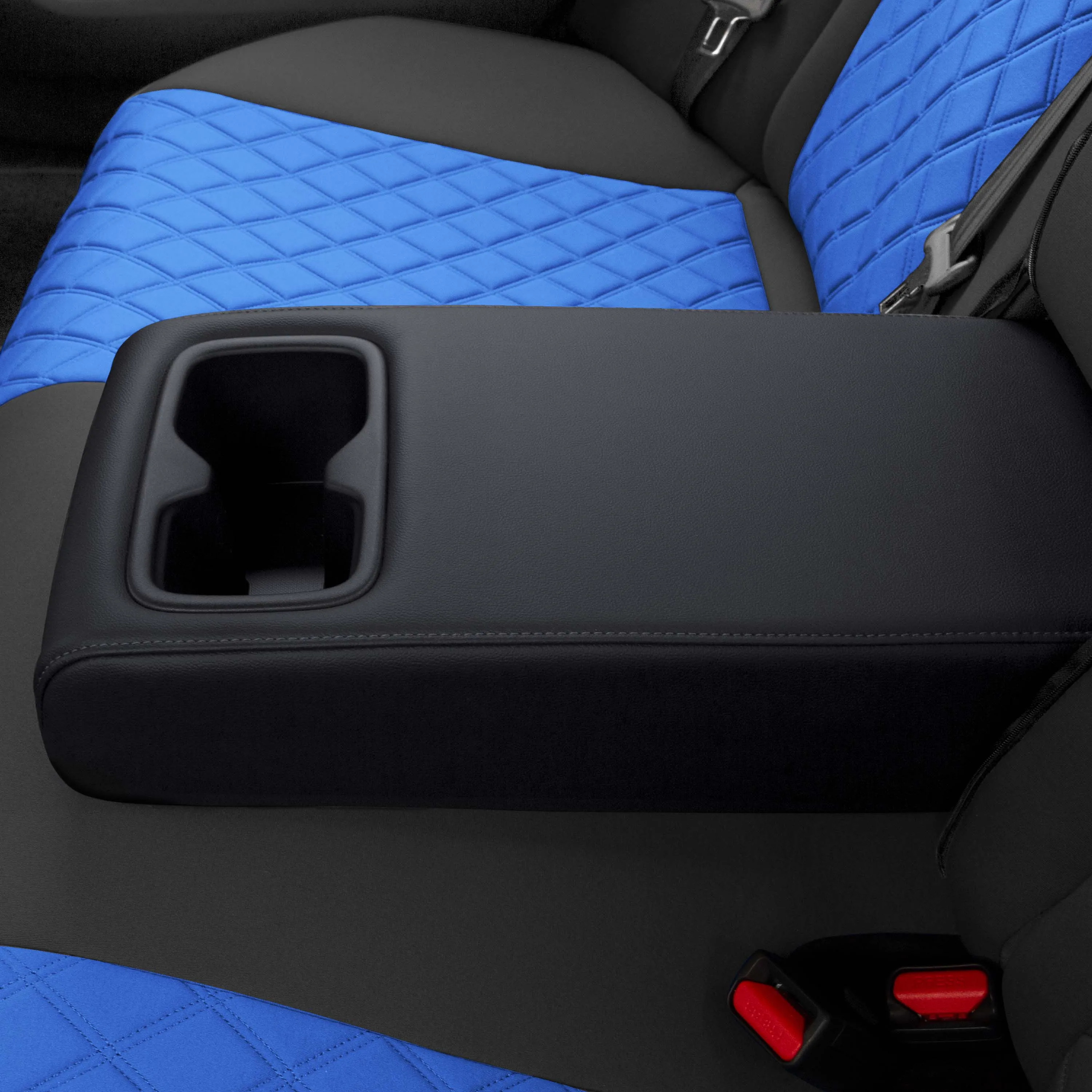 Honda Accord 2018 - 2022 Sport | Sport SE | EX| EX-L | Touring - Rear Set Seat Covers - Blue Ultraflex Neoprene