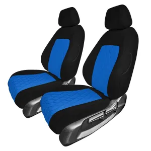 Honda Civic 2016 - 2025 Front Set Seat Covers - Blue Ultraflex Neoprene