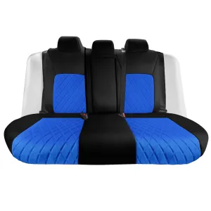 Honda Civic 2016 - 2025 Sedan Split Rear Set Seat Covers - Blue Ultraflex Neoprene