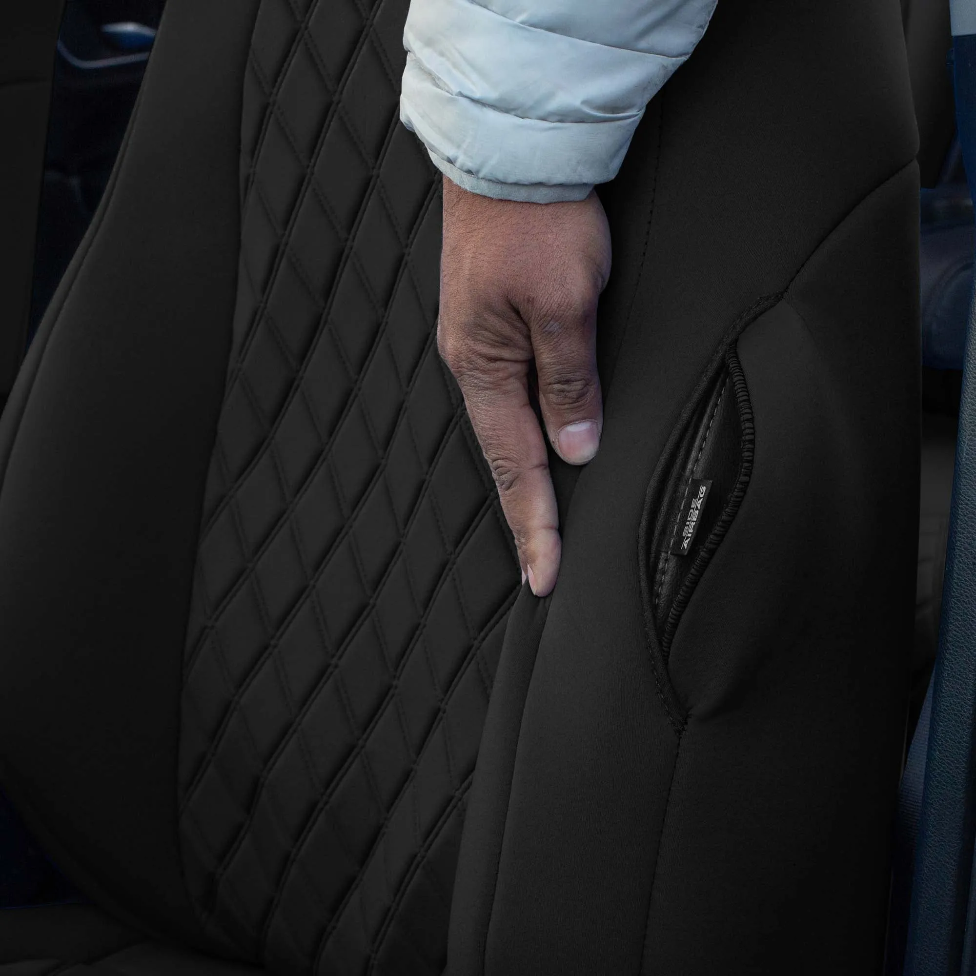 Honda CR-V 2017-2022 - Full Set Seat Covers - Black Ultraflex Neoprene