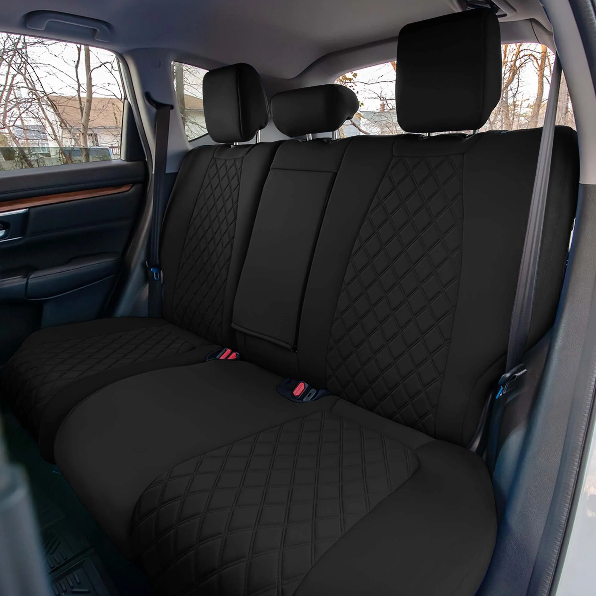 Honda CR-V 2017-2022 - Full Set Seat Covers - Black Ultraflex Neoprene