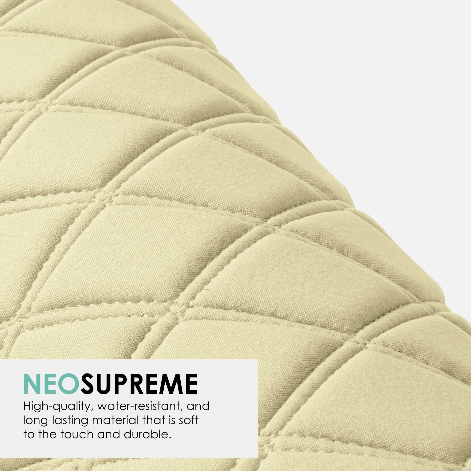 Honda Pilot 2016 - 2022 - 2nd Row Seat Covers - Beige Ultraflex Neoprene