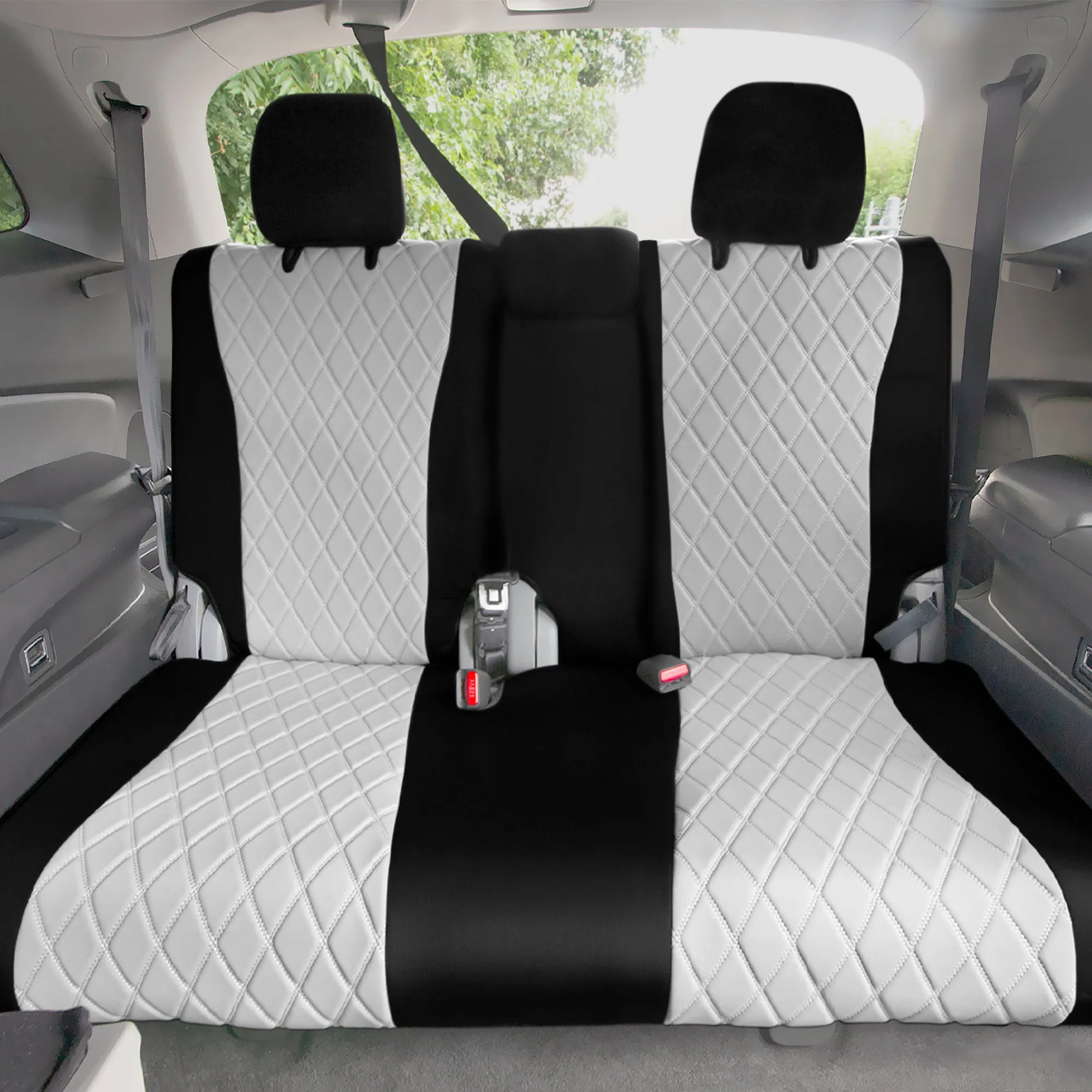 Honda Pilot 2016 - 2022 - 3rd Row Seat Covers - Gray Ultraflex Neoprene