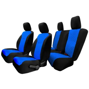 Jeep Wrangler JK 2 Door 2007-2017 -  Full Set Seat Covers - Blue Ultraflex Neoprene