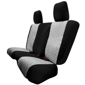 Jeep Wrangler JK 2 Door 2007-2017 -  Rear Set Seat Covers - Gray Ultraflex Neoprene