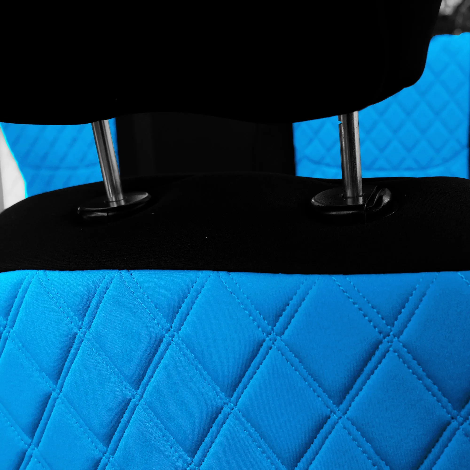 Jeep Wrangler JK 2007-2017 -  Front Set Seat Covers - Aqua Ultraflex Neoprene