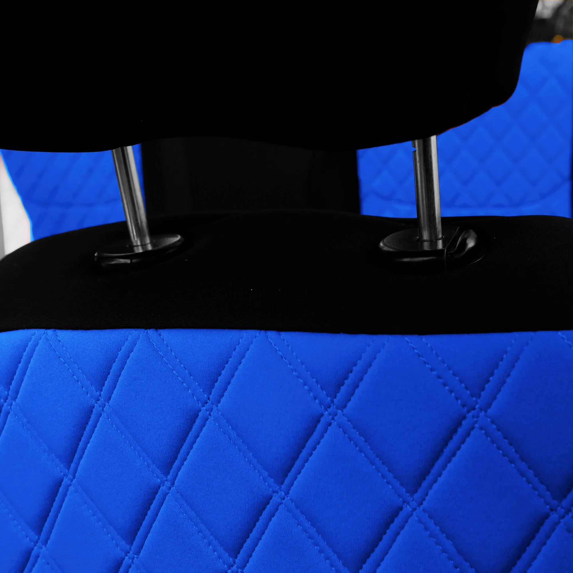 Jeep Wrangler JK 2007-2017 -  Front Set Seat Covers - Blue Ultraflex Neoprene