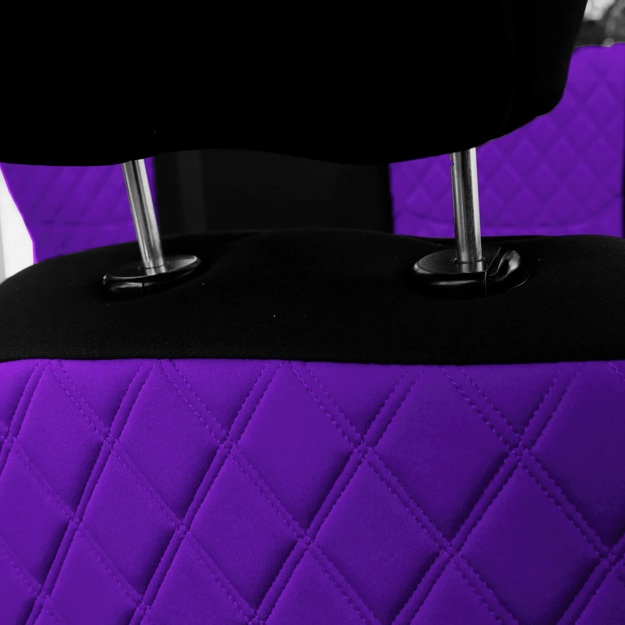 Jeep Wrangler JK 2007-2017 -  Front Set Seat Covers - Purple Ultraflex Neoprene