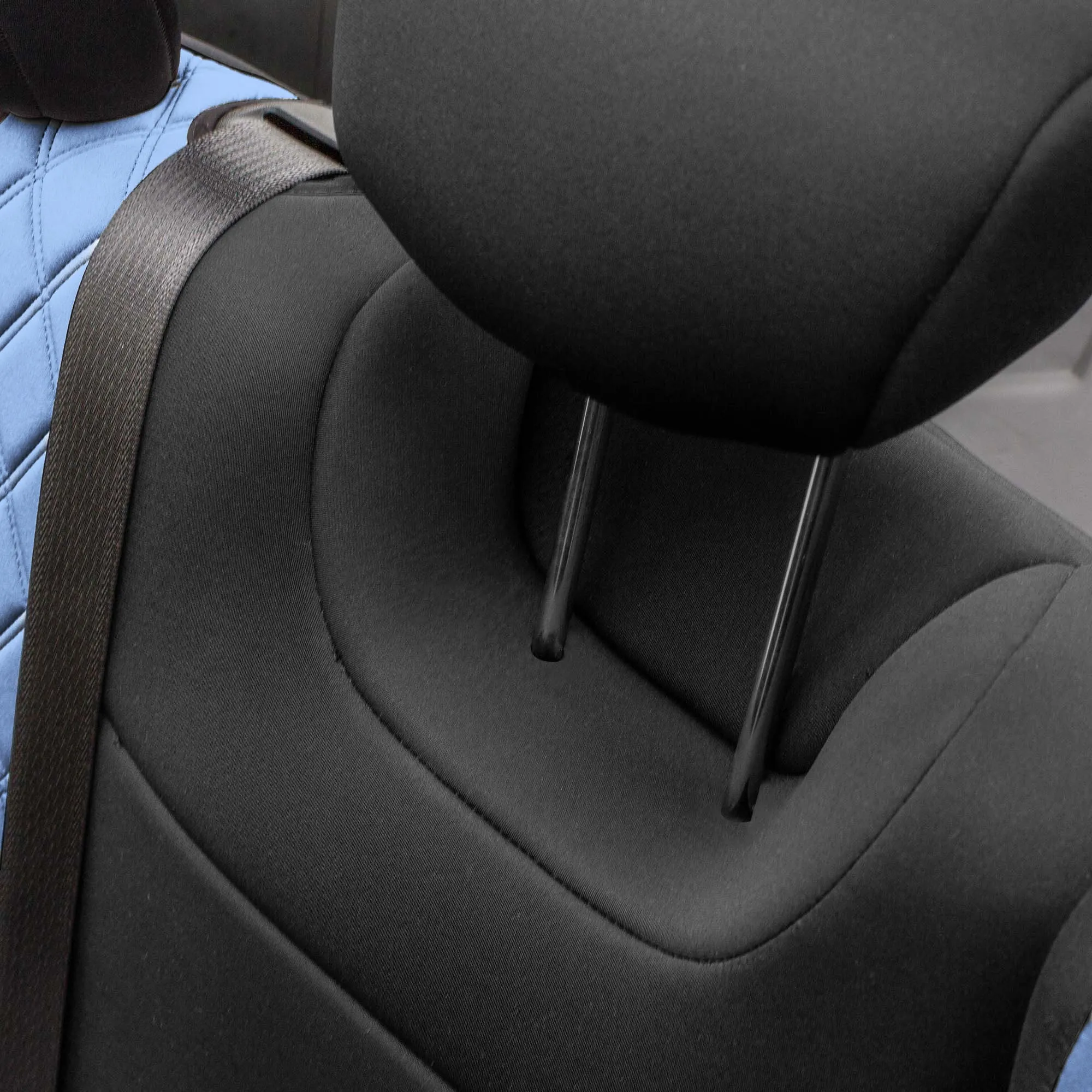 Jeep Wrangler JL 4-Door 2018-2024 -  Full Set Seat Covers - Blue Ultraflex Neoprene