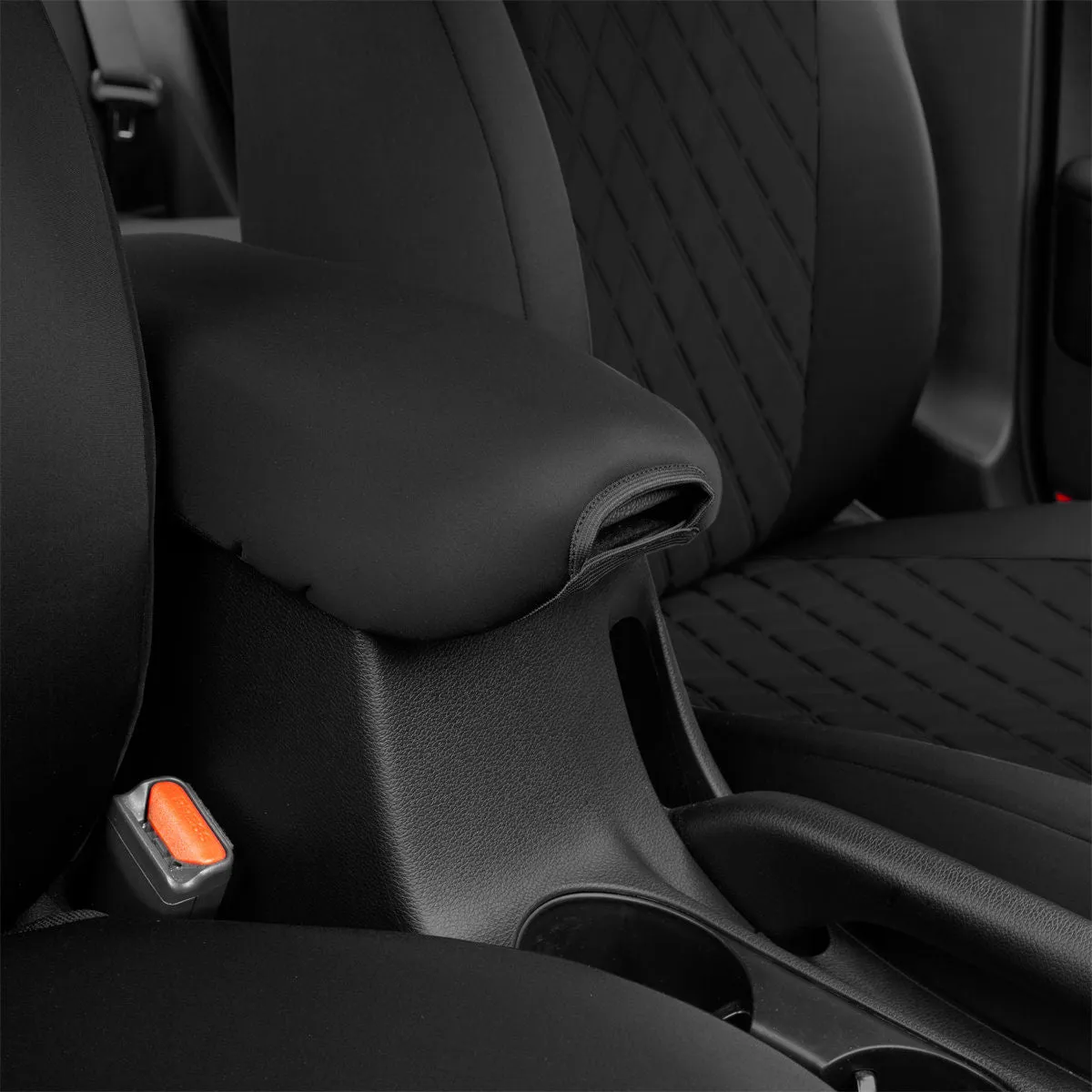 KIA Forte 2019-2024 FE | LXS - Full Set Seat Covers - Black Ultraflex Neoprene