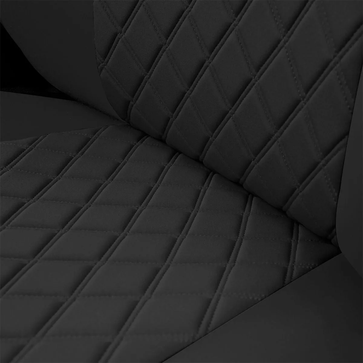KIA Forte 2019-2024 FE | LXS - Full Set Seat Covers - Black Ultraflex Neoprene