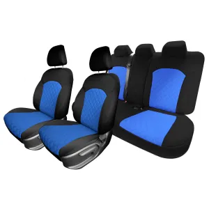 KIA Forte 2019-2024 FE | LXS - Full Set Seat Covers - Blue Ultraflex Neoprene
