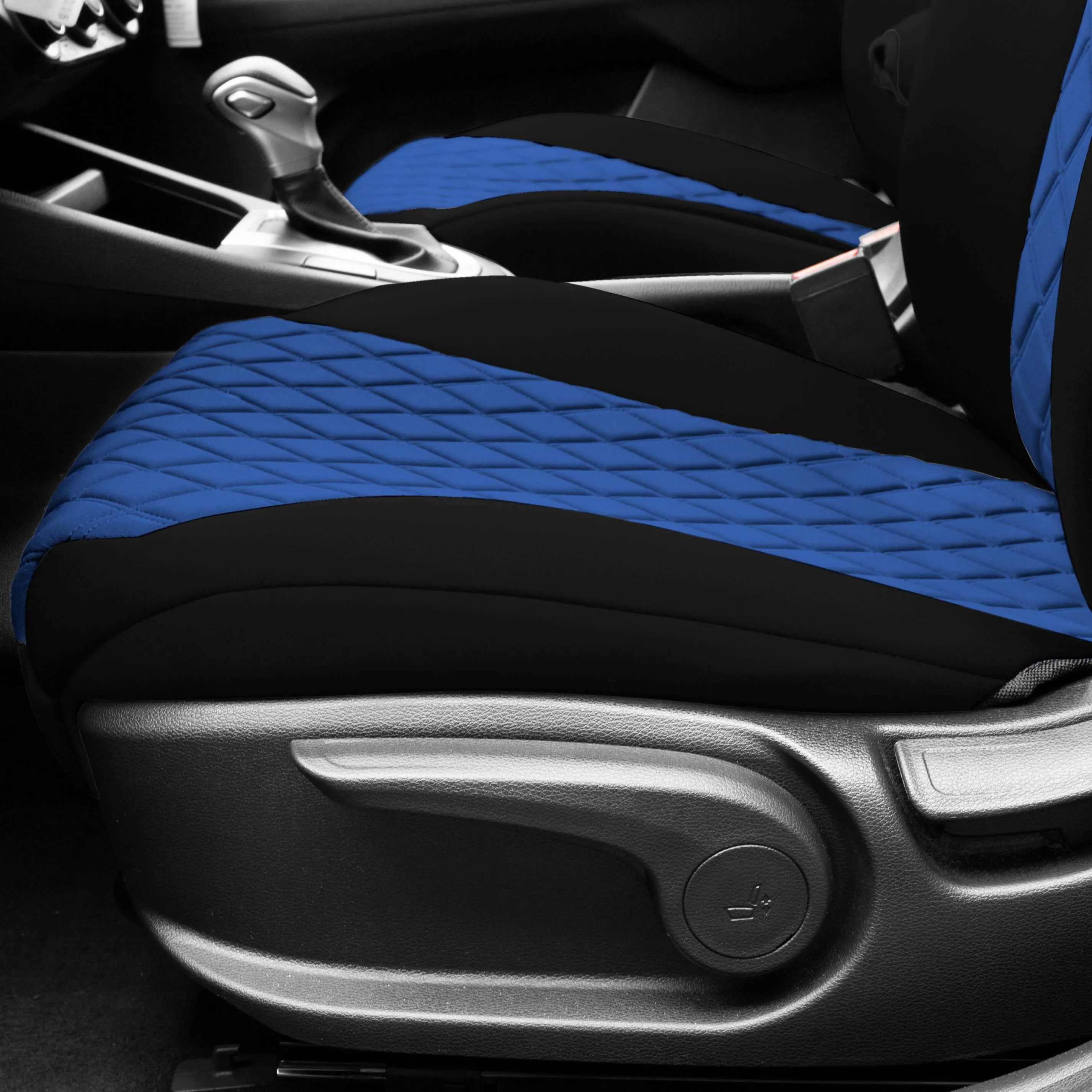 KIA Forte 2019-2024 FE | LXS - Full Set Seat Covers - Blue Ultraflex Neoprene